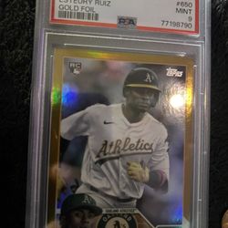 2023 Topps #650 Esteury Ruiz Rookie SGC 9GEM MINT RC