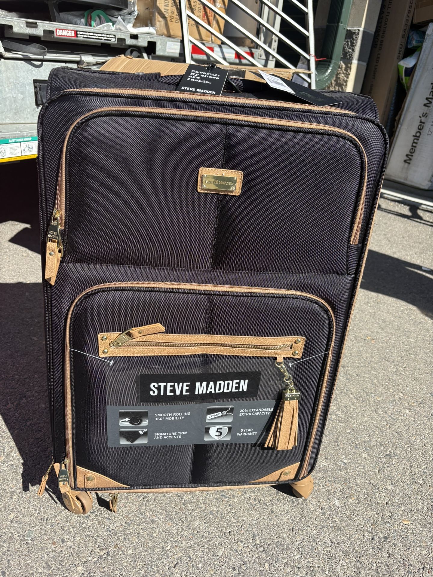 Carry On Steve Madden Harlo Luggage Steve Madden Unisex Adult