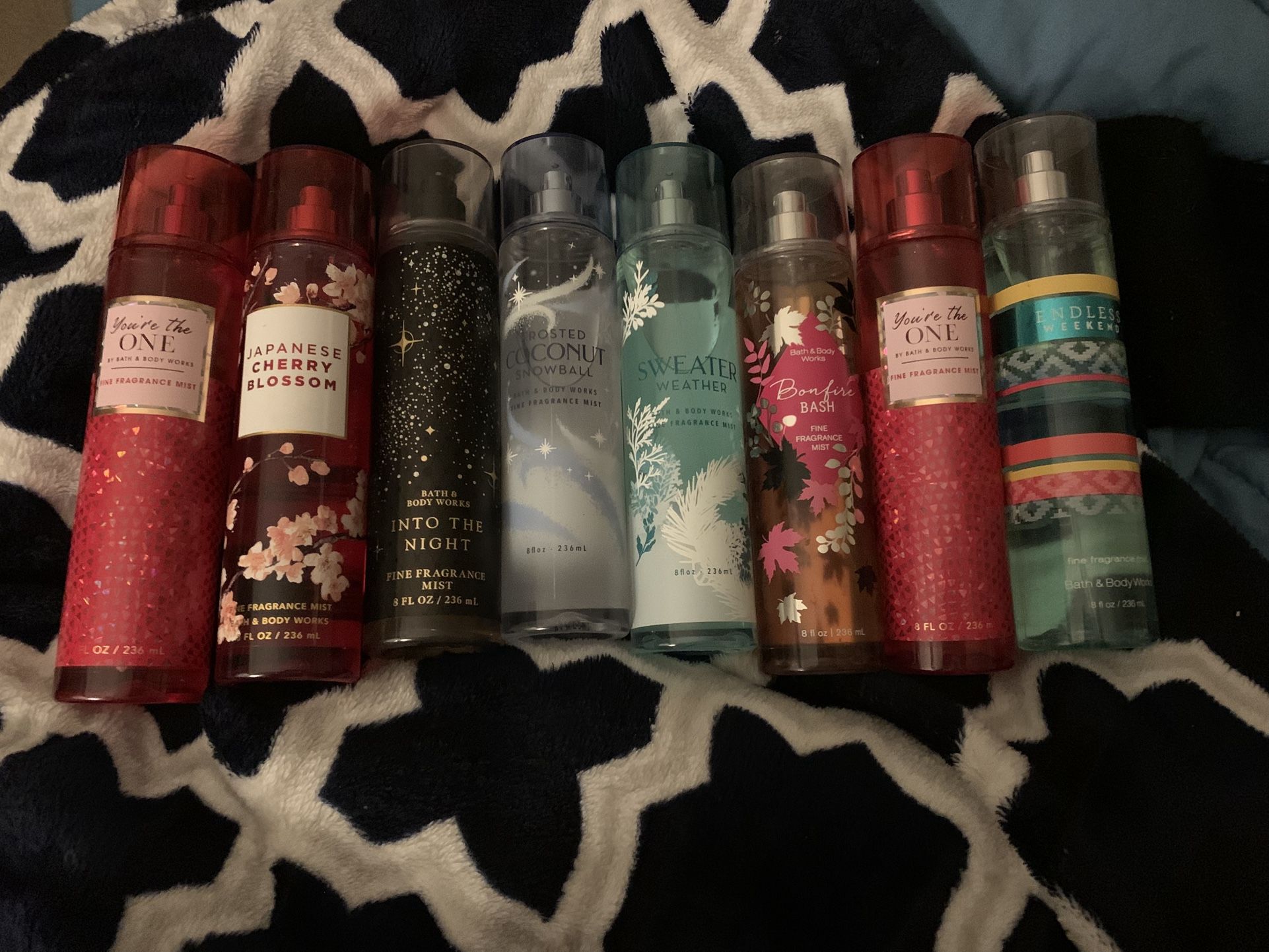 Bath And body works Body Sprays