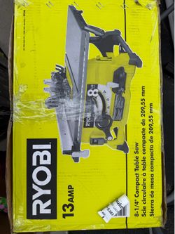Ryobi tablesaw