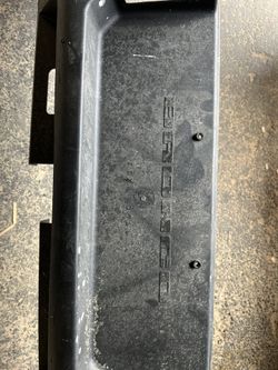 2022 Bronco Sport Rear Bumper