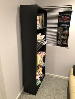 Book shelves,