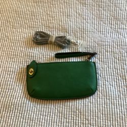 Joy Susan Small Clutch Wristlet With Cross Body Strap