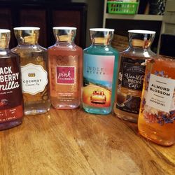 B & B Shower Gels, Each