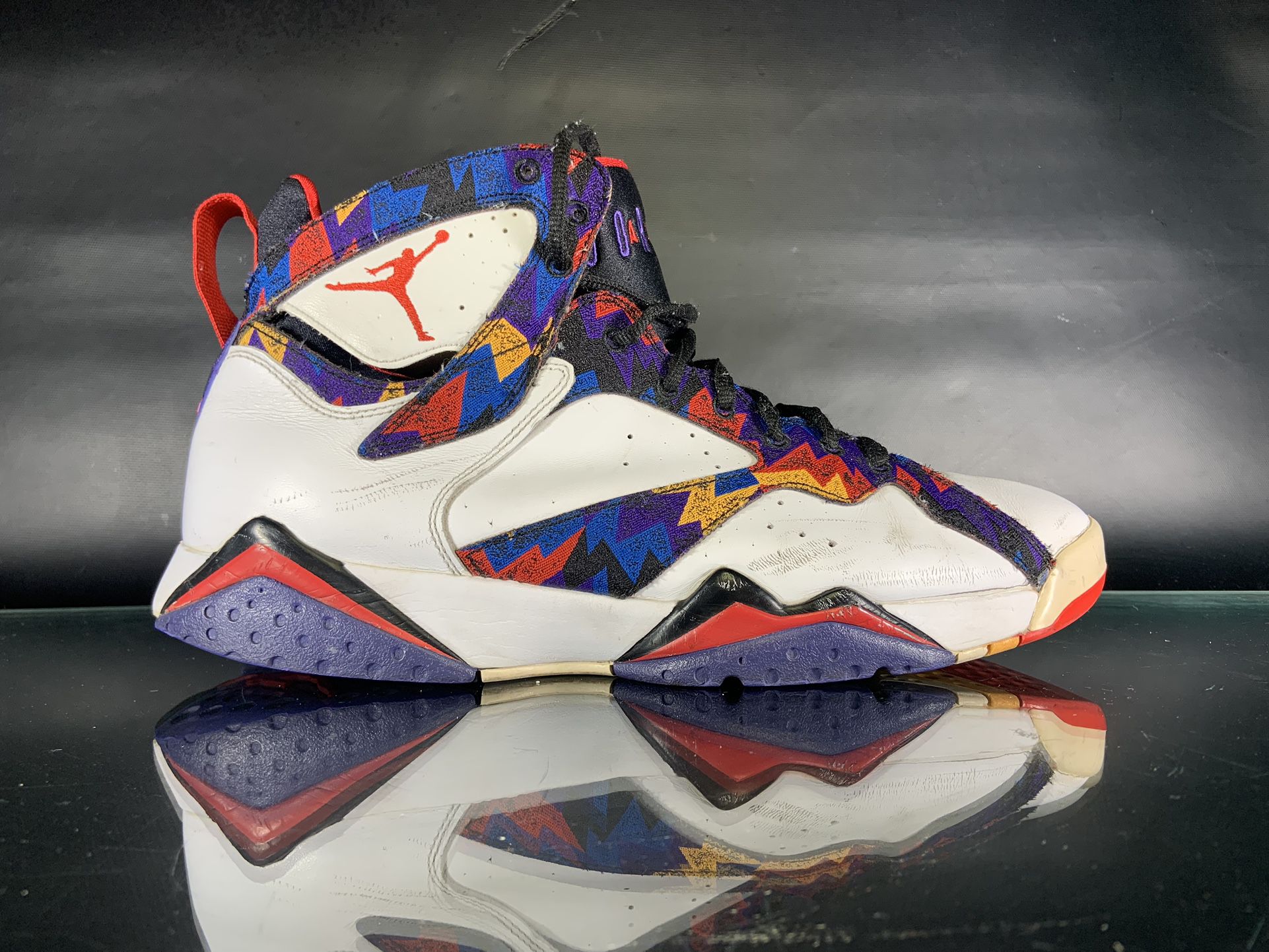 campo Dos grados Miedo a morir Nike Air Jordan 7 Retro Sweater Nothing But Net Men Shoes 304775–142 Size  12 for Sale in Huntingtn Sta, NY - OfferUp