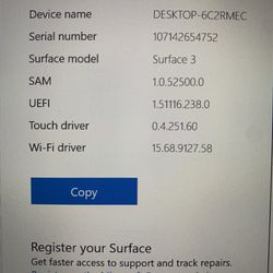 Microsoft Surface 3, 128GB