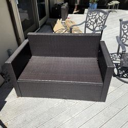 Outdoor Couch w/ Storage 