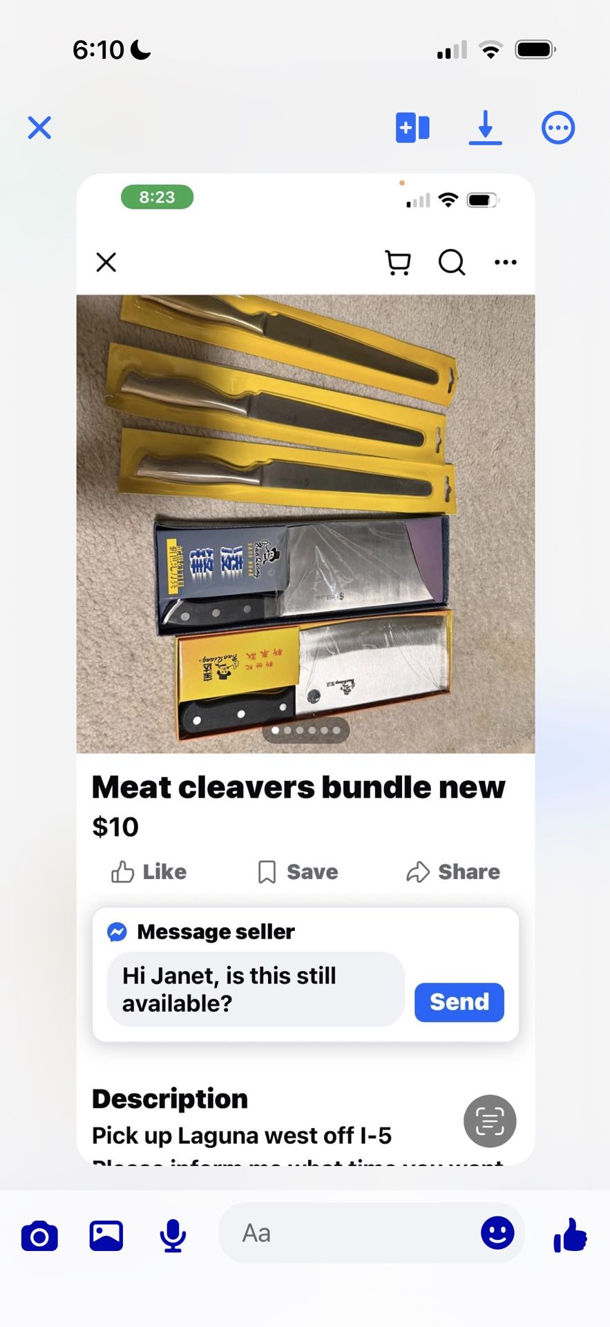 Meat Cleaver Bundle New