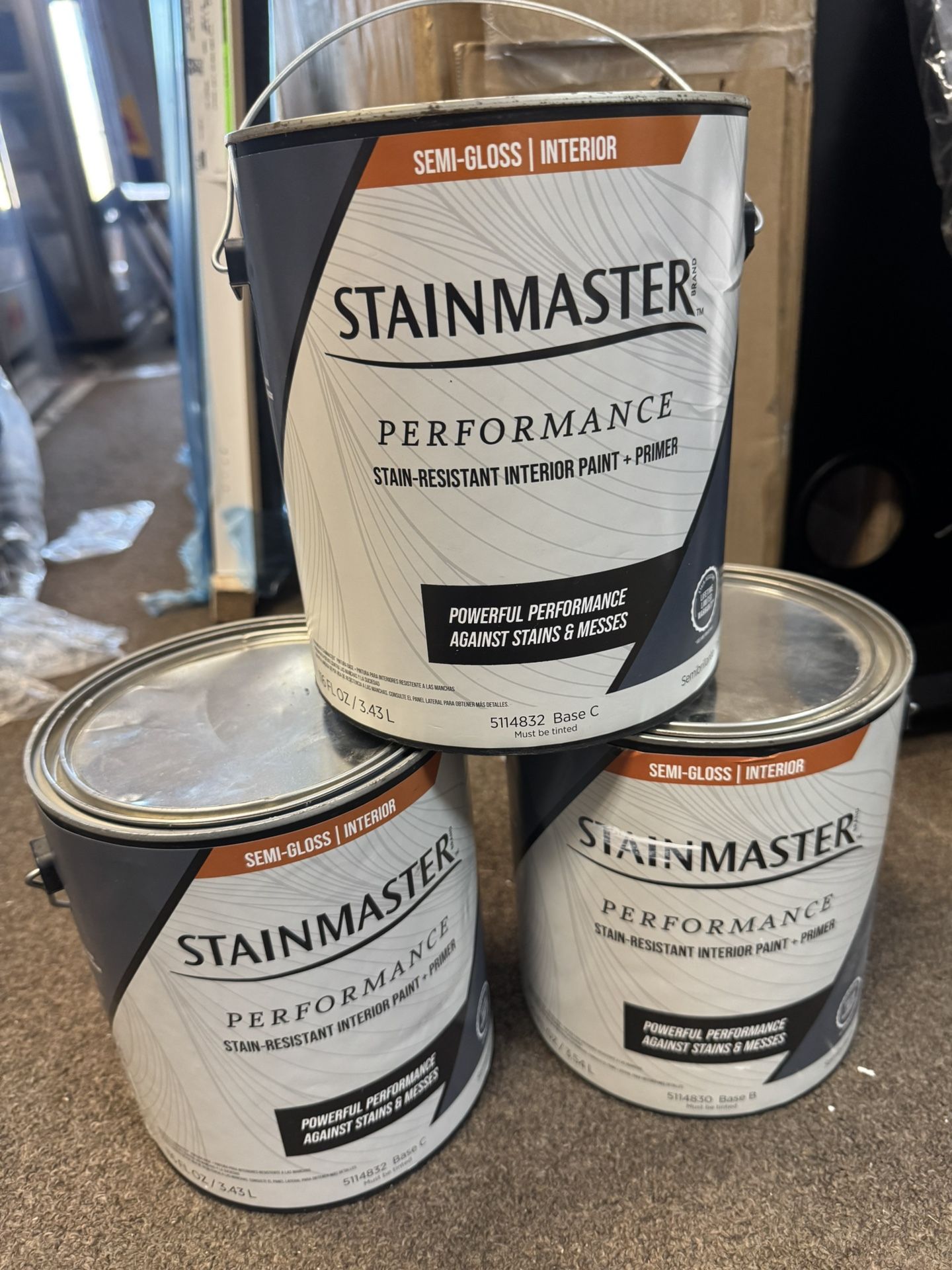 Semi Gloss White Interior Paint