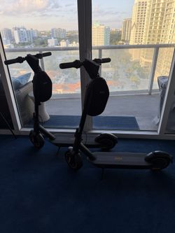 2 Segway Ninebot Max Electric Scooters