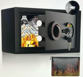 BUKUMO 4 Pack 3 in 1 Passcode Safe Boxes