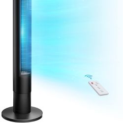 35” Portable Quiet Tower Fan with Oscillation