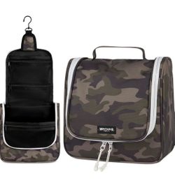 Wayfarer Supply Co. Hanging Travel Toiletry Bag - Large Cosmetic Bag Organize...