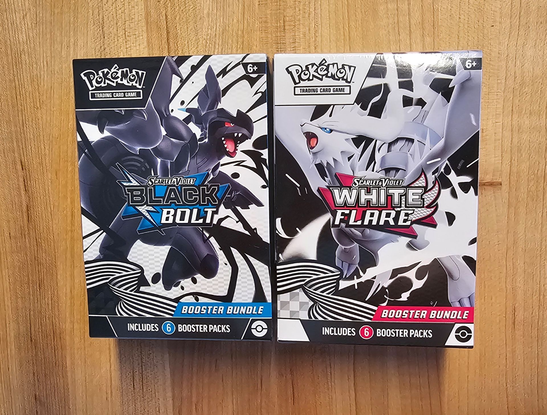 Black Bolt and White Flare Booster Bundles