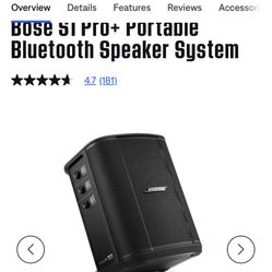 Bose, JBL, Sonos Speakers 