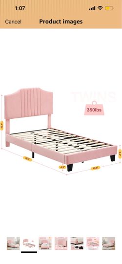 Twin bed frame