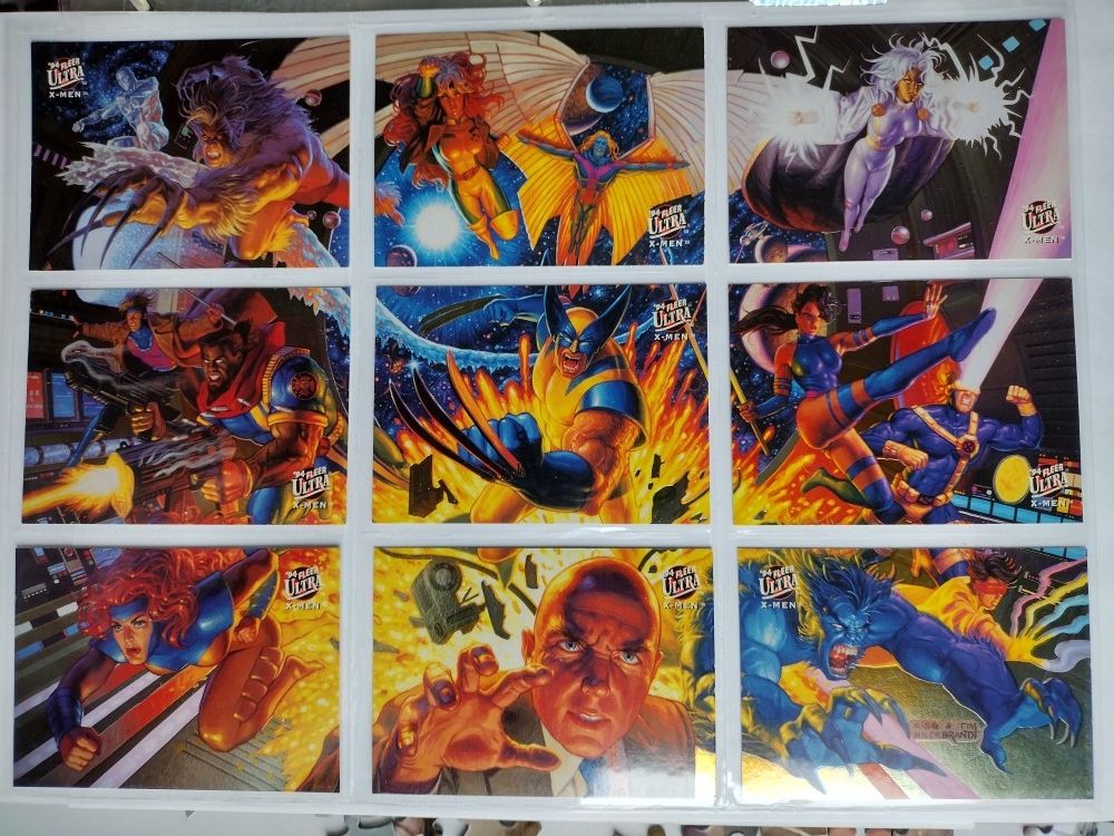 1994 fleer ultra x-men team portrait