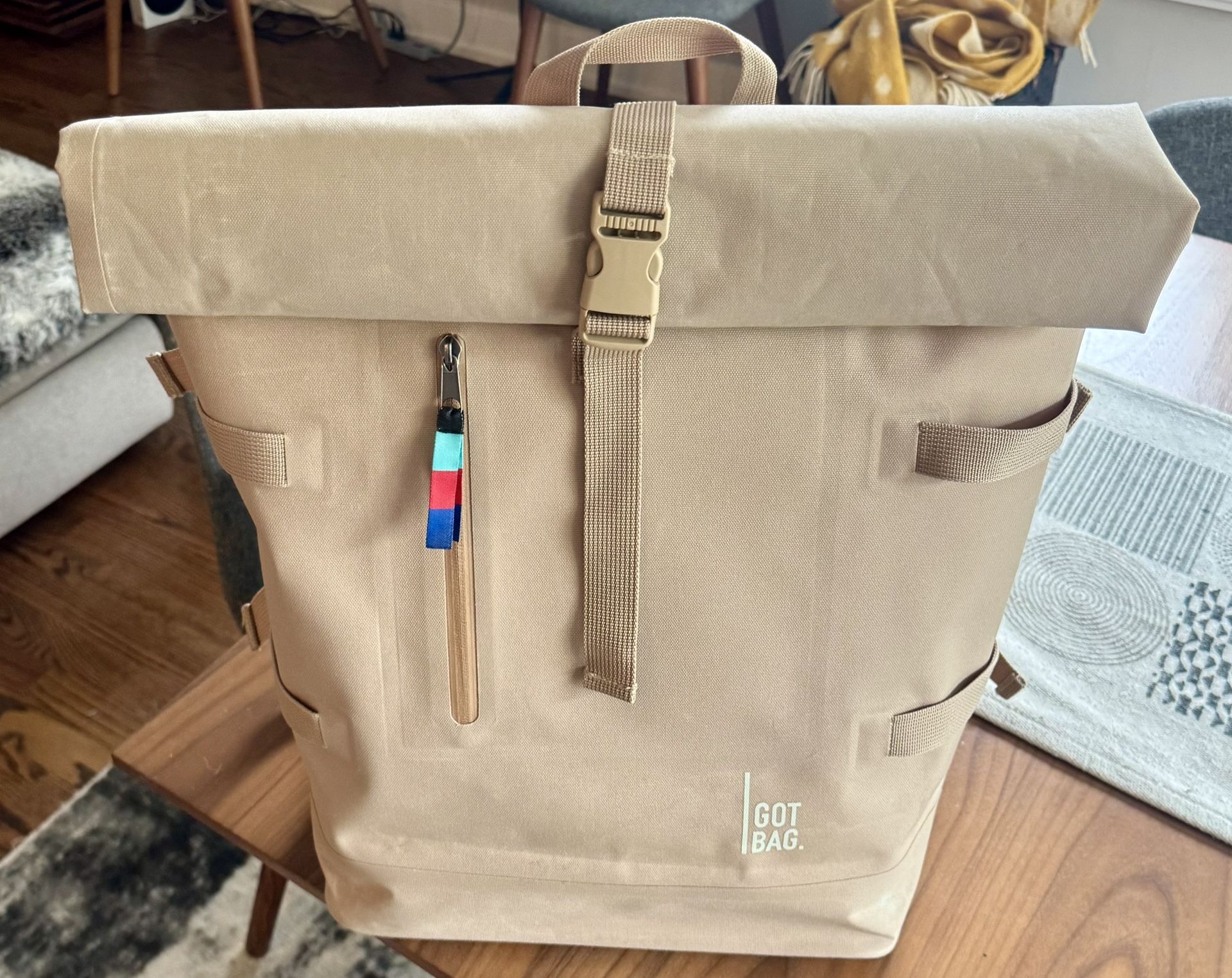 GOT BAG Rolltop Backpack 'Driftwood' 31 Liter with 15in detachable laptop sleeve