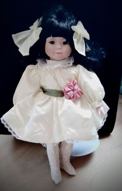 "SHAU-CHEN" porcelain doll