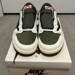Jordan 1 Retro Low OG SP Travis Scott Medium Olive 