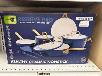 GreenPan Reserve Pro 10-Piece Ceramic Nonstick Cookware Set – Twilight