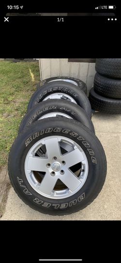 18” Jeep rims 5 lugs