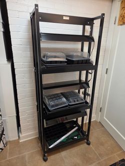 3 Tier Gardner's Supply Co. Grow Light System