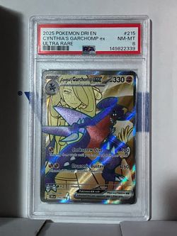 Pokemon Card PSA NM-MT 8 Graded Lot