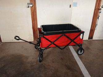 Rolling Foldable Cart Bin