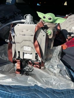 Mandalorian grogu sipper jetpack