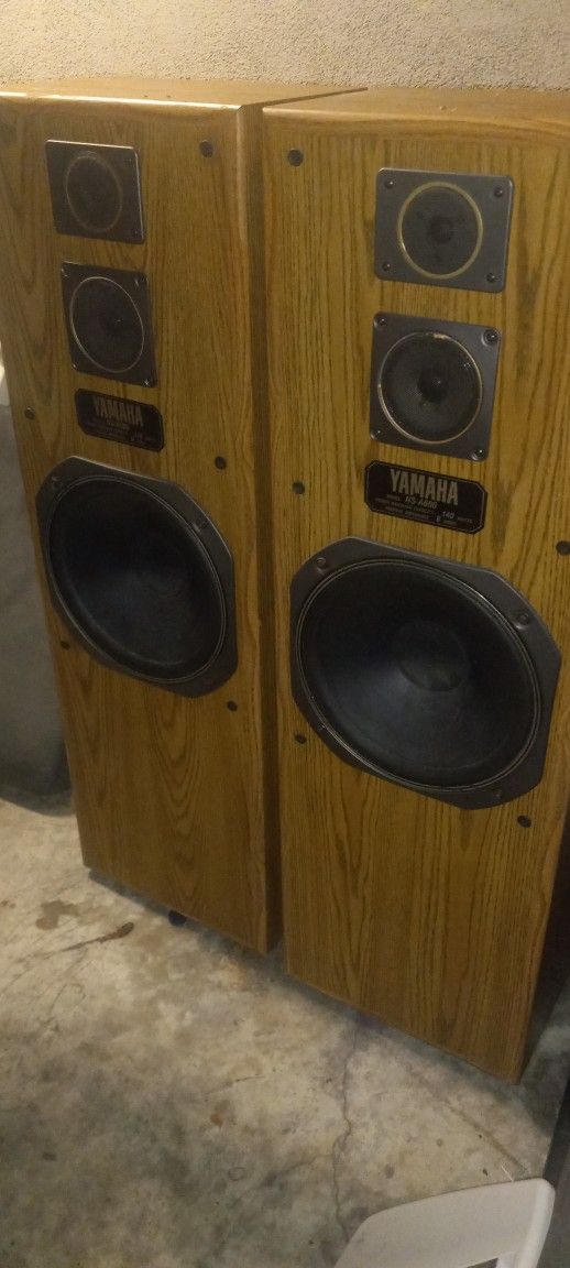 Yamaha Home Speakers Vintage