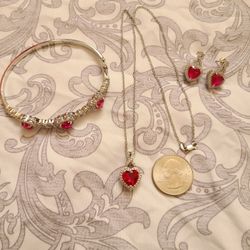 Sterling Silver Jewelry Set