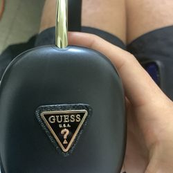 Black And Gold Guess Headphones Comes With Charger  I’m Not Going No Lower Then 35 Headphones Brand New 
