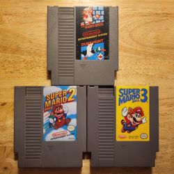 Super Mario Bros/Duck Hunt-Super Mario Bros 2-Super Mario Bros 3-Nintendo