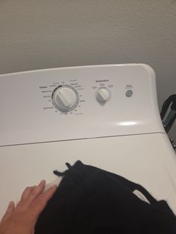 GE washer and dryer