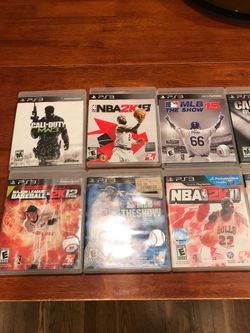 PS3 and PS4 games