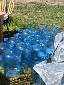 10$ 5gl Water Jugs