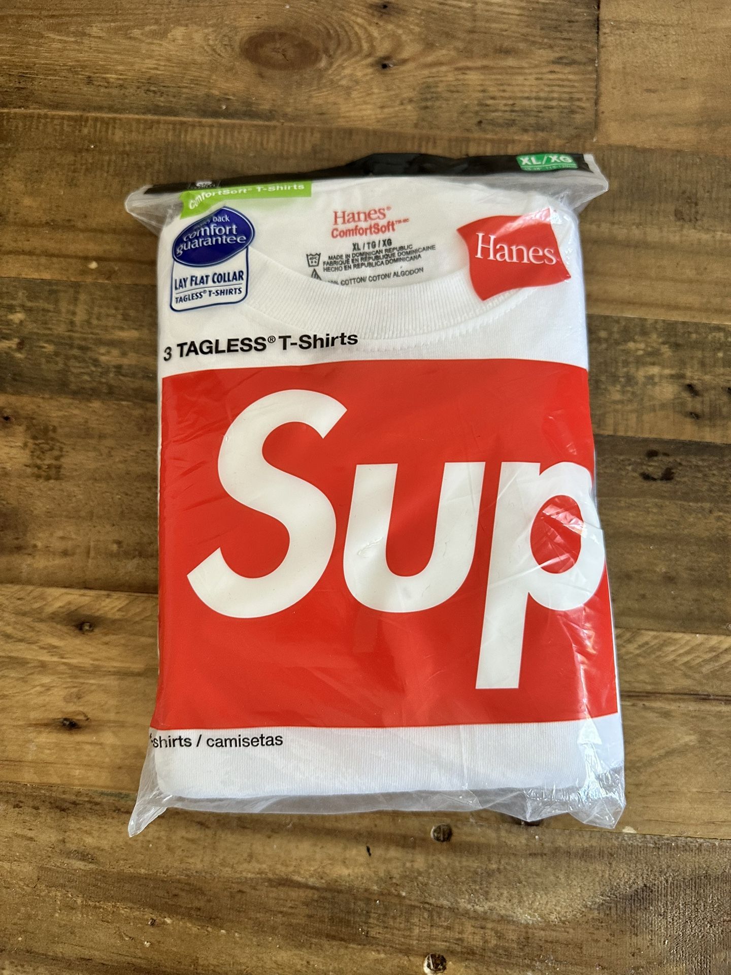 Supreme white T Shirt Triple Pack Size XL