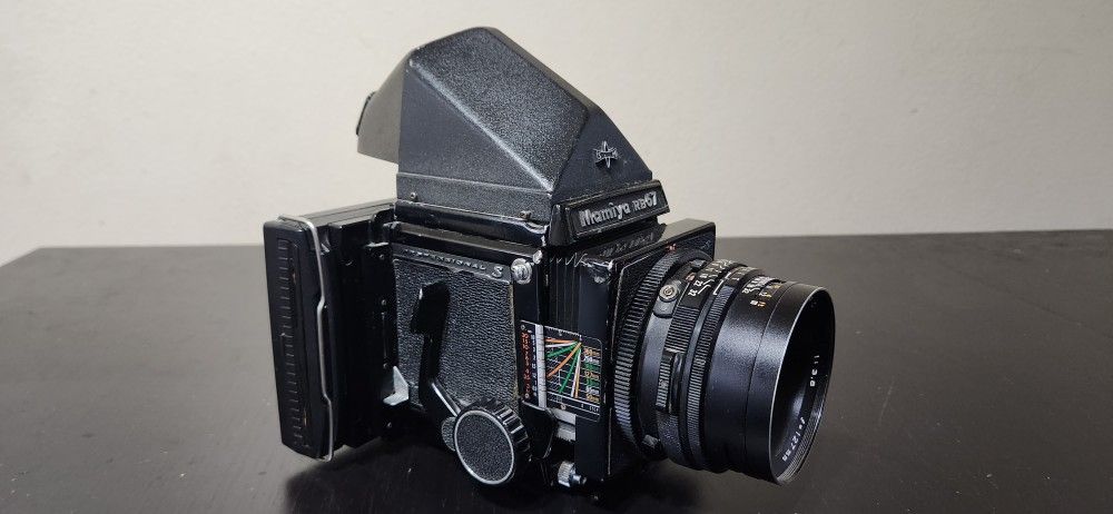 Mamiya Rb67 Pro S With 127mm Lens & Polaroid Back