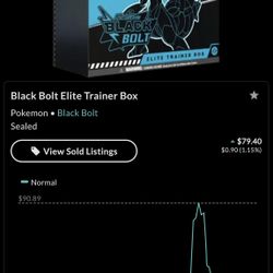 Black bolt elite trainer box