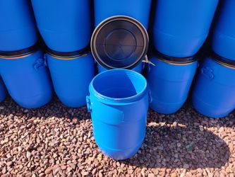 14 Gallon Removable Top Barrels-Buy 10 Get 2 FREE