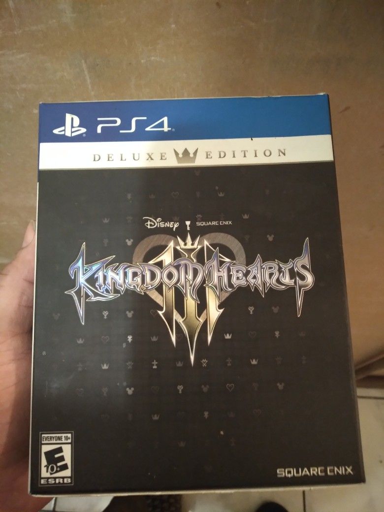 Kingdom Hearts 3 Deluxe Edition Ps4