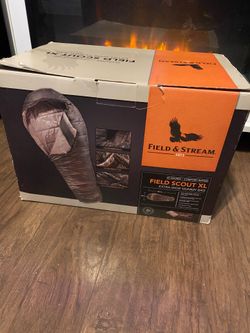 Field & Stream Field Scout XL Extra-Wide Mummy Sleeping Bag 3-Season 20°F