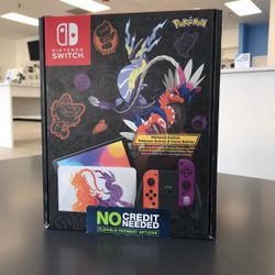 Nintendo Switch Oled New Pokémon Edition -HUGE PROMOTION $1 DOWN Today - NO Credit Payment Plan Options