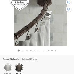New Curve Shower Rod