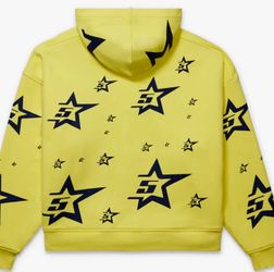 Yellow Spider Zip Up Hoodie 
