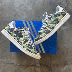 Adidas BAPExStan Smith 30th Anniversary Camo Men's Shoes