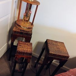 3 Piece Set.Tables.