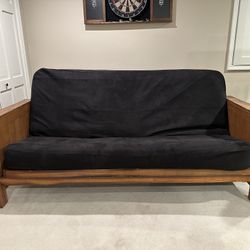 Futon, Solid Wood Frame