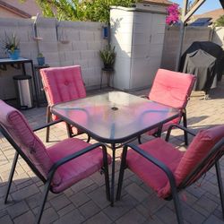 Patio Set Table And Chairs 